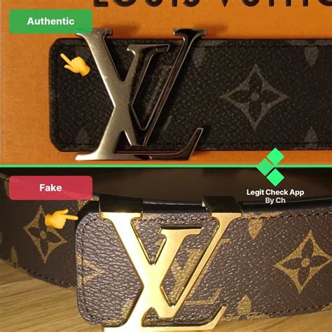 lv belt legit check|how to check for louis belt.